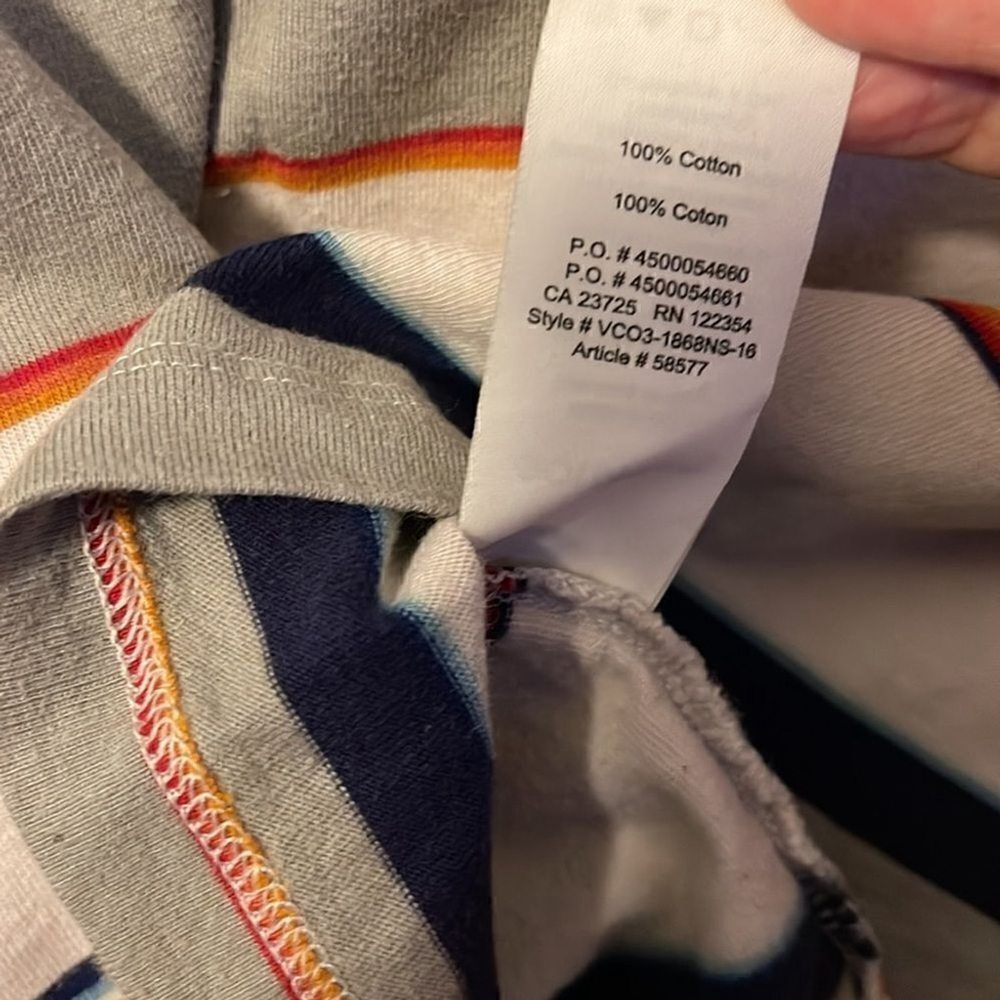 Aritzia Golden TNA striped t shirt. - Picture 4 of 4